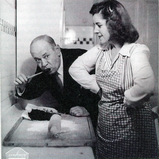 Hermann Leopoldi und Helly Möslein im Jahr 1949