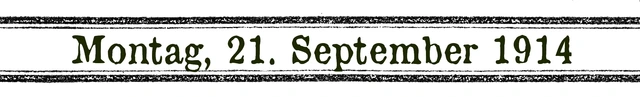 21. September 1914