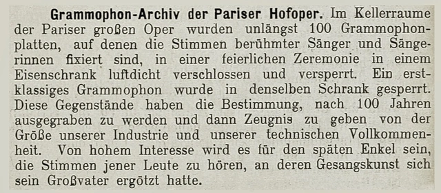 Artikel zu Pariser Oper 1907