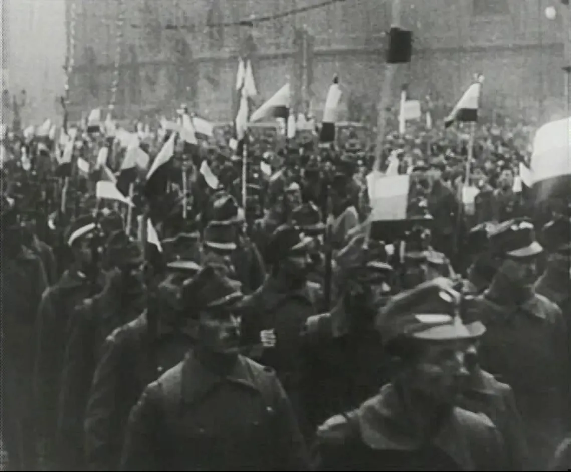 Parade in Prag