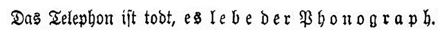 <p>Eine etwas voreilige Prophezeiung aus dem Jahr 1878&nbsp;…</p>