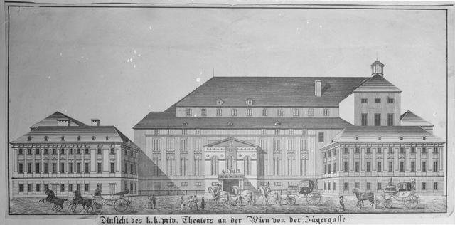 <p>Theater an der Wien (um 1800)</p>