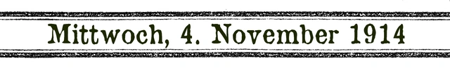 4. November 1914