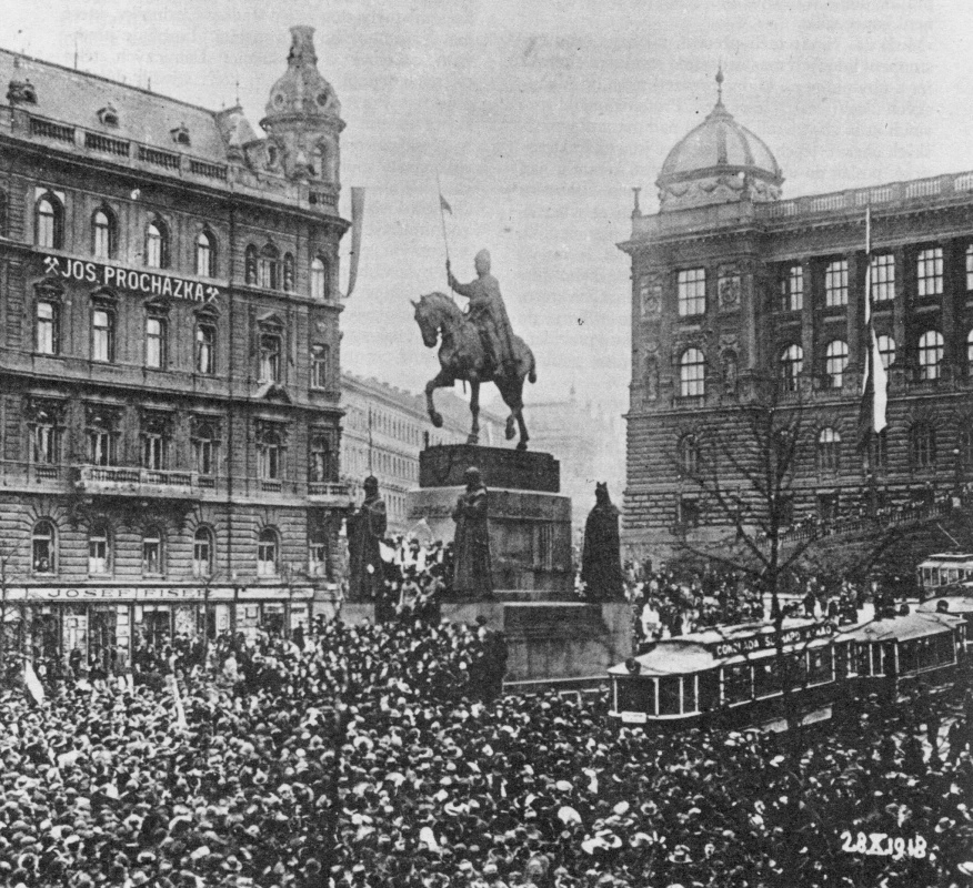 Prag - Jubel am Wenzelsplatz