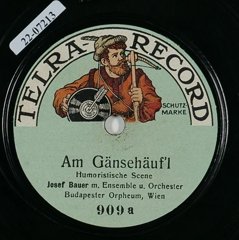 Schellacklabel „Am Gänsehäuf´l“