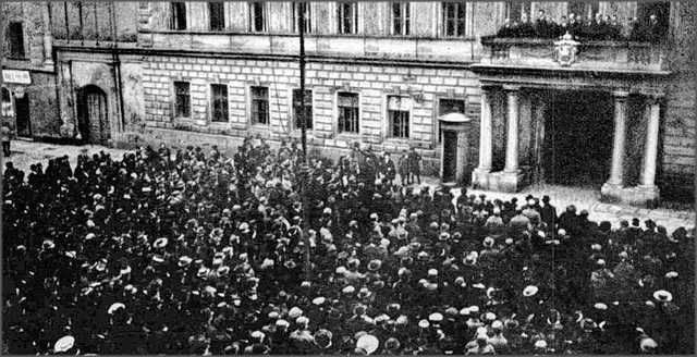 Ausrufung der Republik in Graz