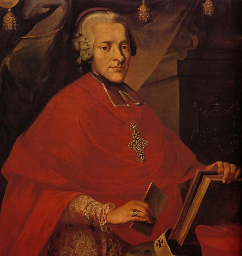 Portrait des Salzburger Erzbischofs Graf Hieronymus Colloredo.