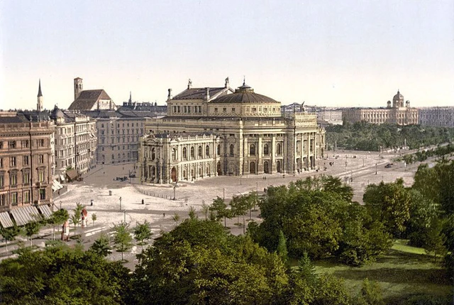 <p>Das Burgtheater</p>