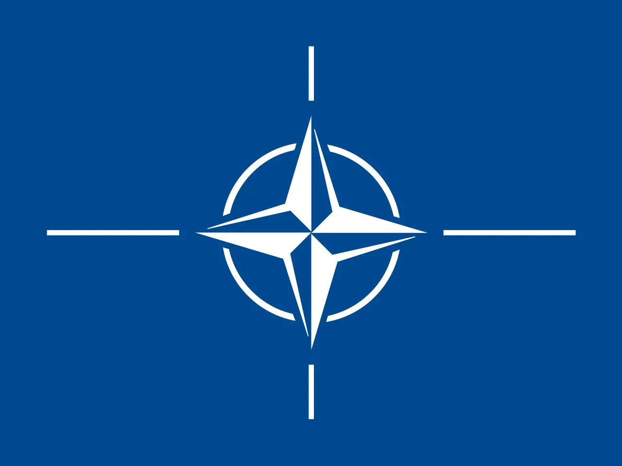 Die NATO-Flagge