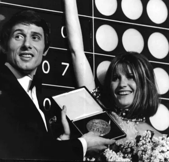 Udo Jürgens und Sandie Shaw.