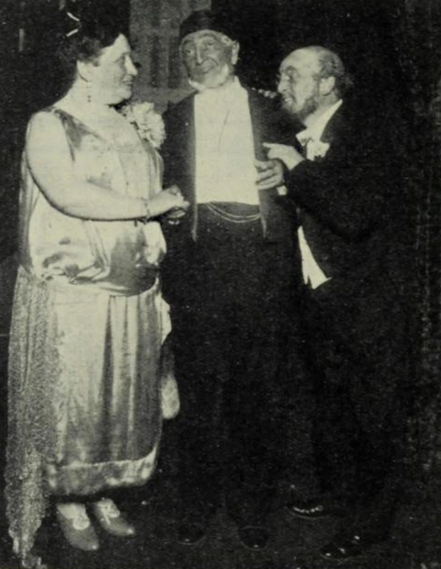 Gisela Werbezirk, Ludwig Stärk und  Hans Moser