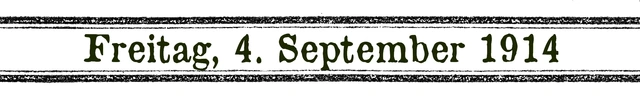 4. September 1914