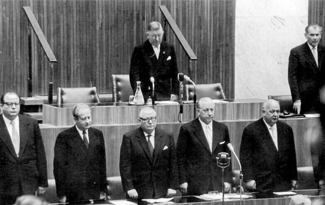 Parlament, Regierungserklärung Gorbach