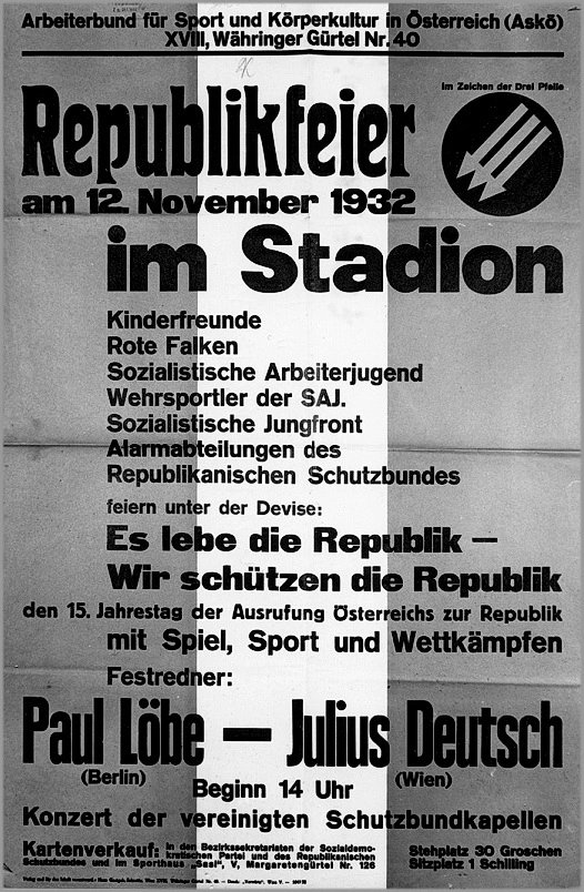 Wien - Wahlplakat - 1930 