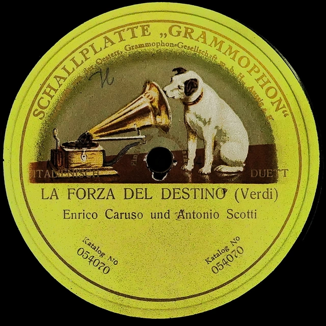 Plattenlabel La Forza del Destino