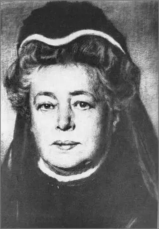 Abbildung von Bertha von Suttner ( 9. Juni 1843 – 21. Juni 1914). Friedensnobelpreisträgerin.