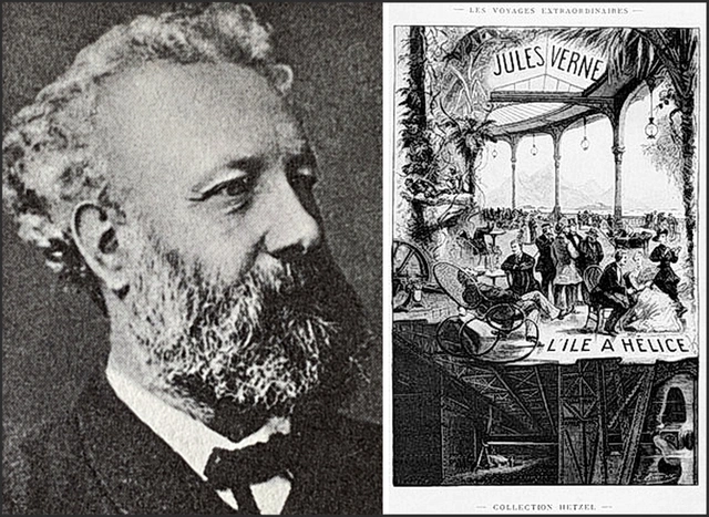 Jules Verne, Die Propellerinsel