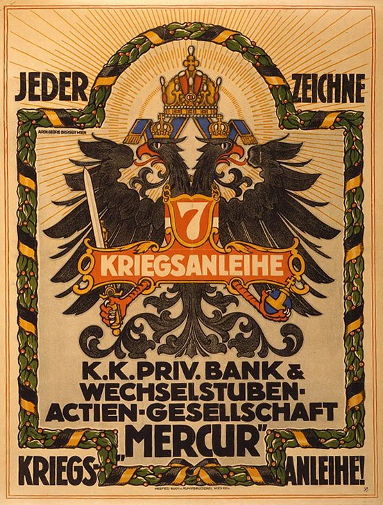 Plakat für die  7. Kriegsanleihe von Österreich-Ungarn