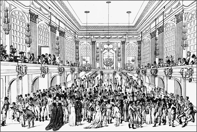 <p>The Redoutensaal during the premiere of Beethoven's Symphony No.&nbsp;8 in D&nbsp;minor op.&nbsp;93</p>