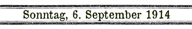 6. September 1914