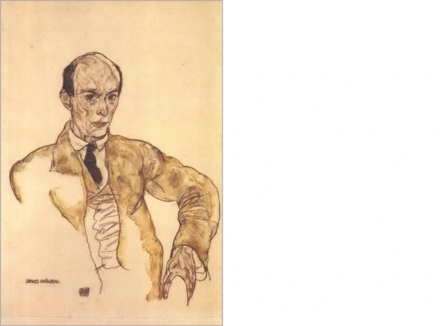 Arnold Schönberg von Egon Schiele