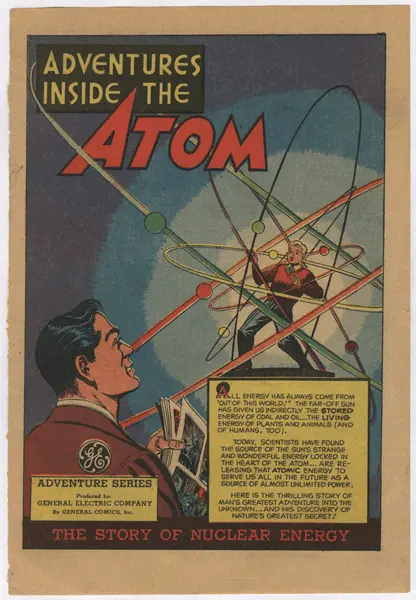 Titelblatt eines "Atom-Comics" der US-Atomindustrie