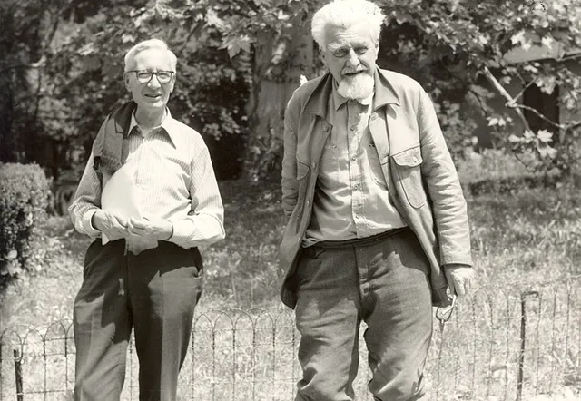 Nikolaas Tinbergen und Konrad Lorenz