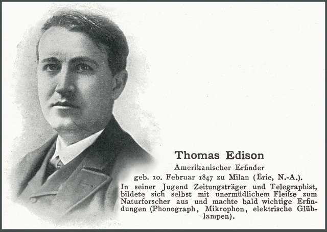 Edison-Postkarte