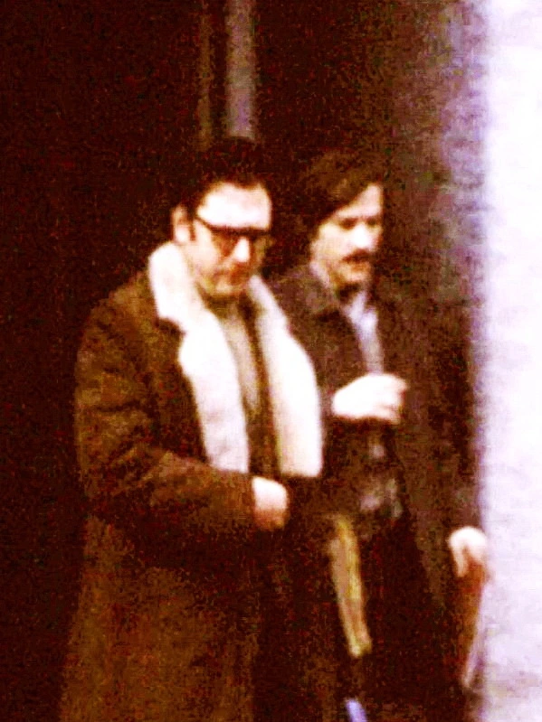 <p>Filmstill von Gerhard Jagschitz und Rainer Hubert in Ottenschlag, 1974</p>