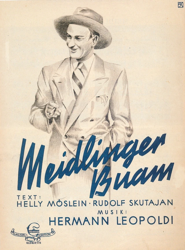 Notencover: ''Meidlinger Buam''