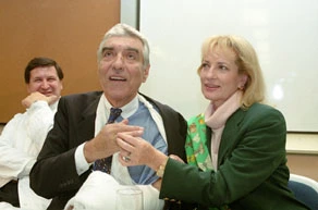 Helmut Zilk und Dagmar Koller