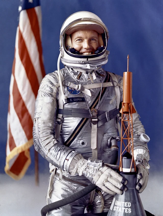 Der Astronaut Leroy Gordon Cooper Jr. 