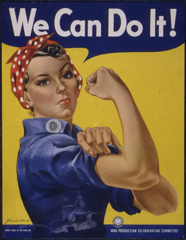 We Can Do It! Plakat aus den USA 1942