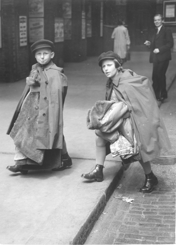 <p>Aus Wien geflüchtete Kinder in London (1939)</p>