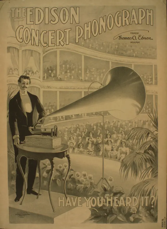 The Edison Concert Phonograph – Have you heard it? (1899)