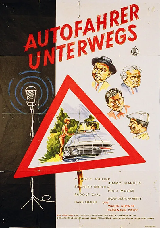 Plakat zur Sendung „Autofahrer unterwegs“