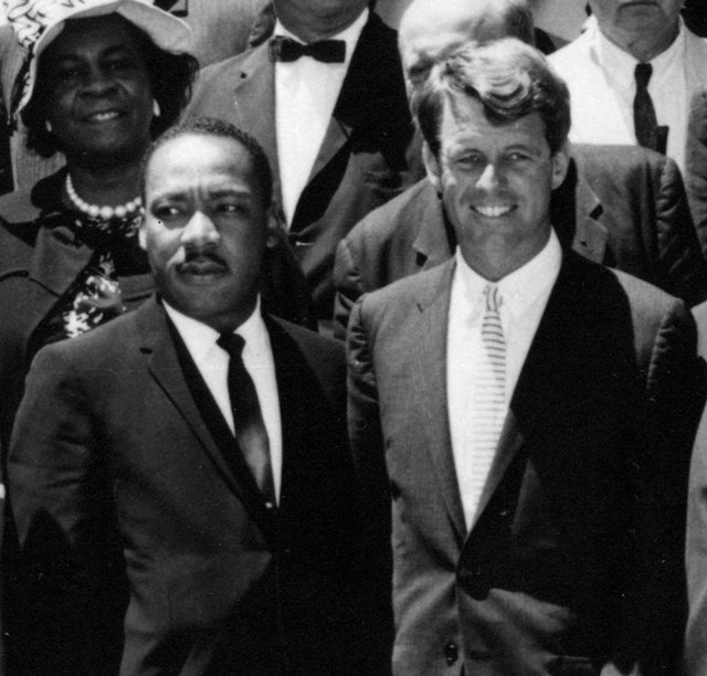 Martin Luther King und Robert Kennedy