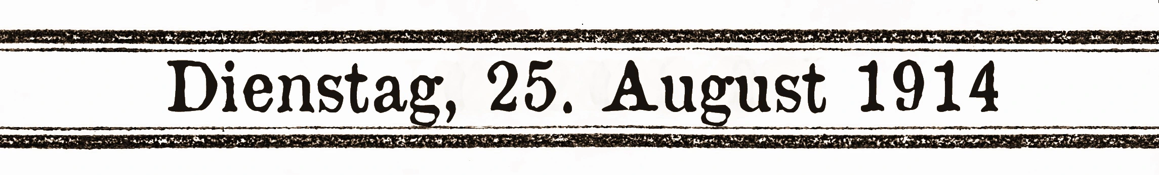 25. August 1914