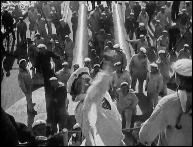 Filmstill „Panzerkreuzer Potemkin“